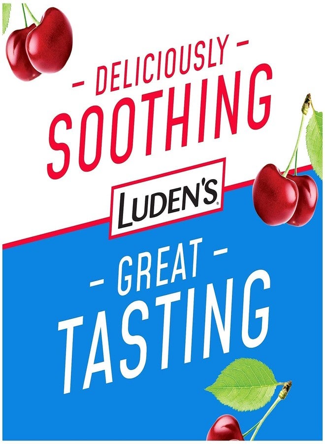 Luden's Throat Drops, Sugar Free, Wild Cherry 25 Each (12 Pack) - Image 3